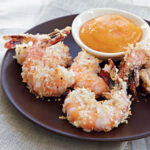 Coconut Shrimp with Mango Sauce