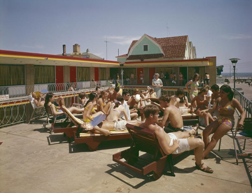 Tropicana Las Vegas numbered among the few remaining Strip hotel/casinos from a bygone era as more competitive and diversified mega resorts have dominated the city (Aladdin Color Inc/Getty)