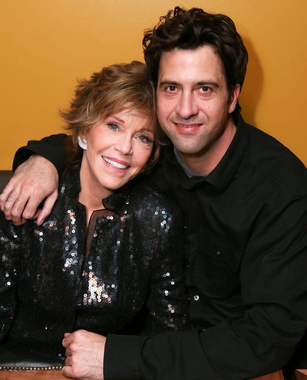 Troy Garity Famous Mom: Jane Fonda  Academy Award-winning actress Jane Fonda also picked up an Emmy for her performance in the television movie, “Dollmaker" in 1984. Fonda’s son, Troy Garity, 39, recently appeared on the television series “Boss” and “The Playboy Club.”