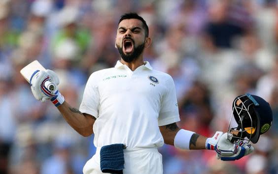 Virat Kohli's India will travel to Australia for a four Test series in December (Getty)