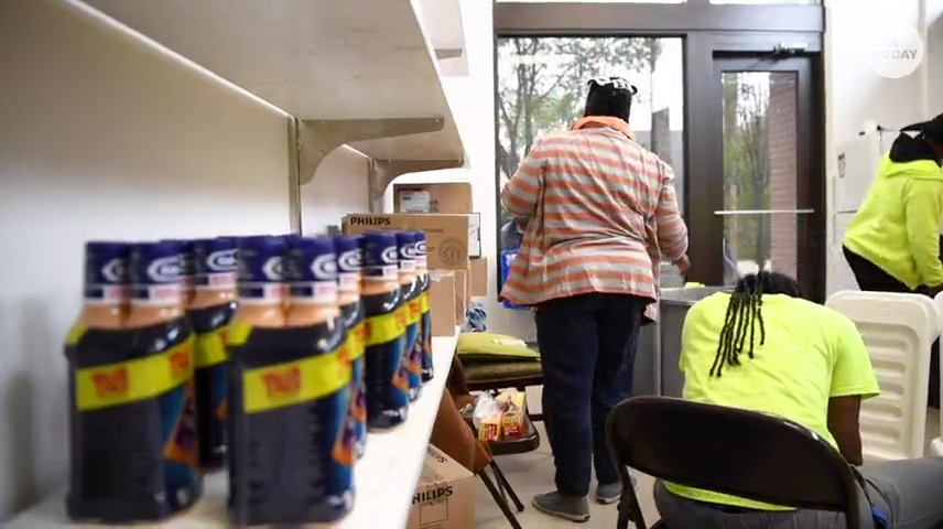 Communities of color are particularly hard hit by coronavirus, forcing local food banks to feed more with less as need increases all over the country.