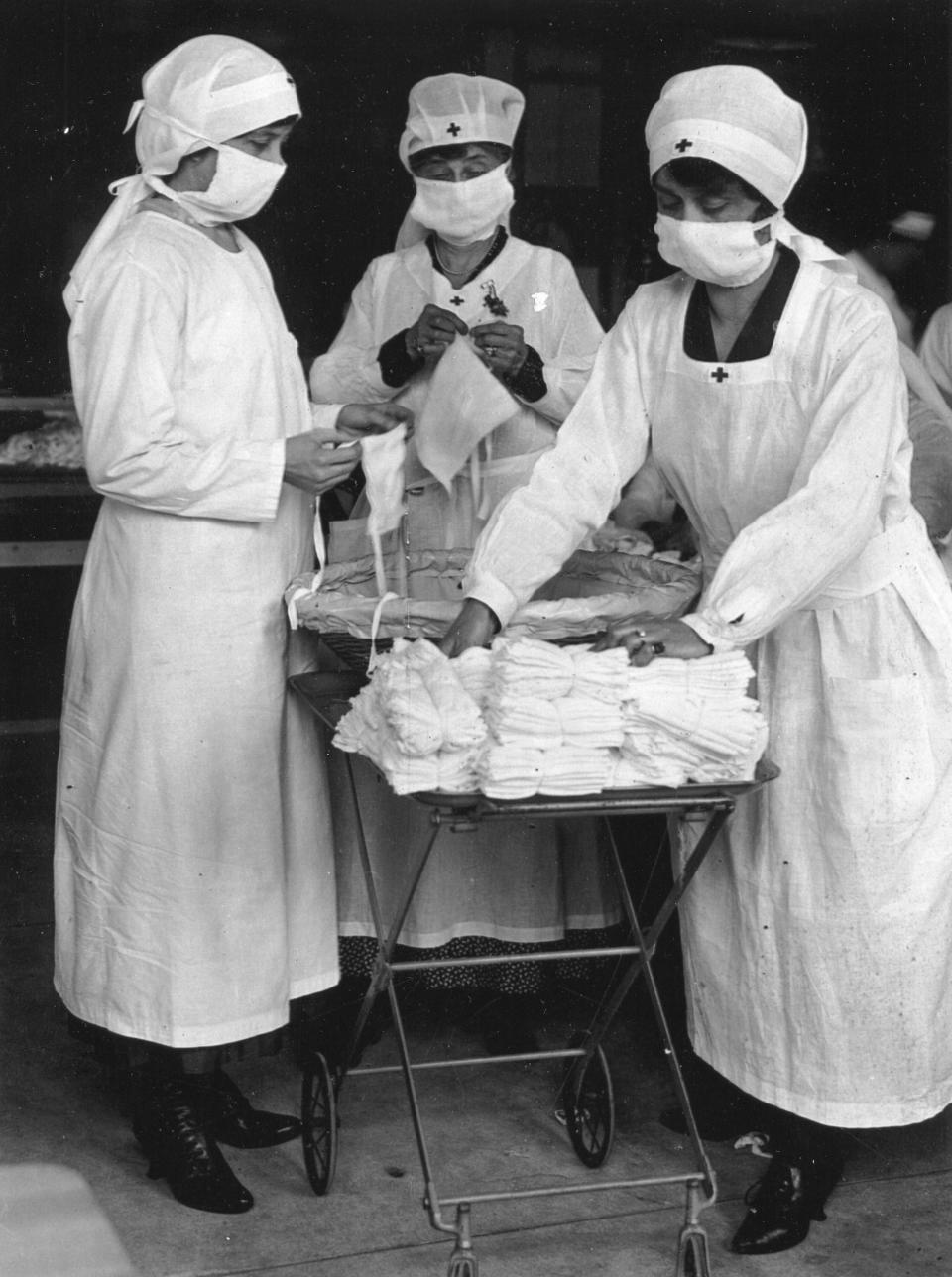 Red Cross 1918 flu