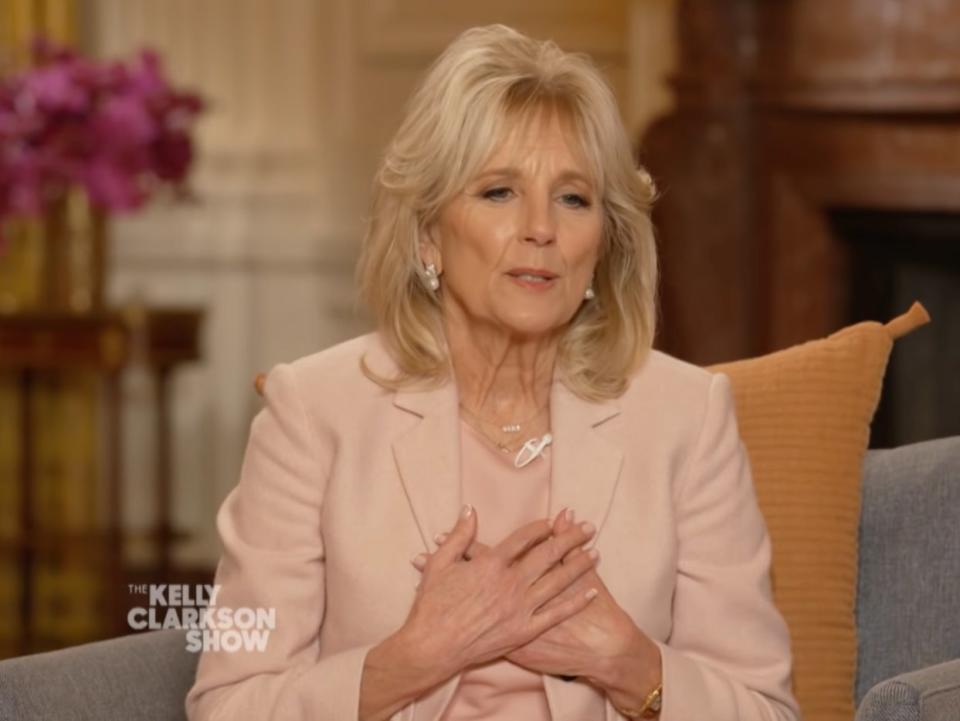 Dr Jill Biden opens up about losing Beau Biden  (The Kelly Clarkson Show )