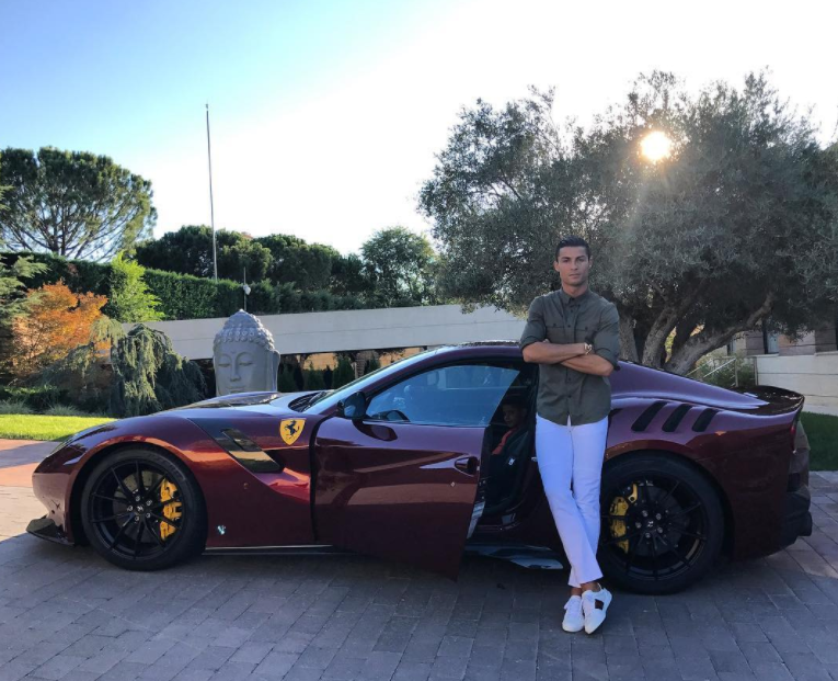 Los autos de Cristiano Ronaldo