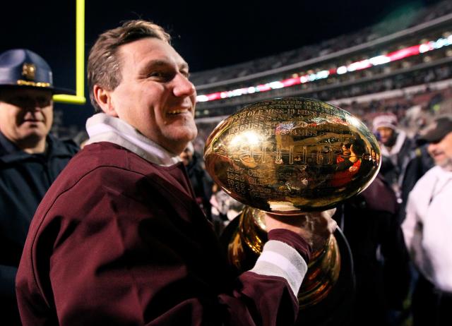 Could former Mississippi State coach Dan Mullen be part of ESPN's Egg Bowl  broadcast?