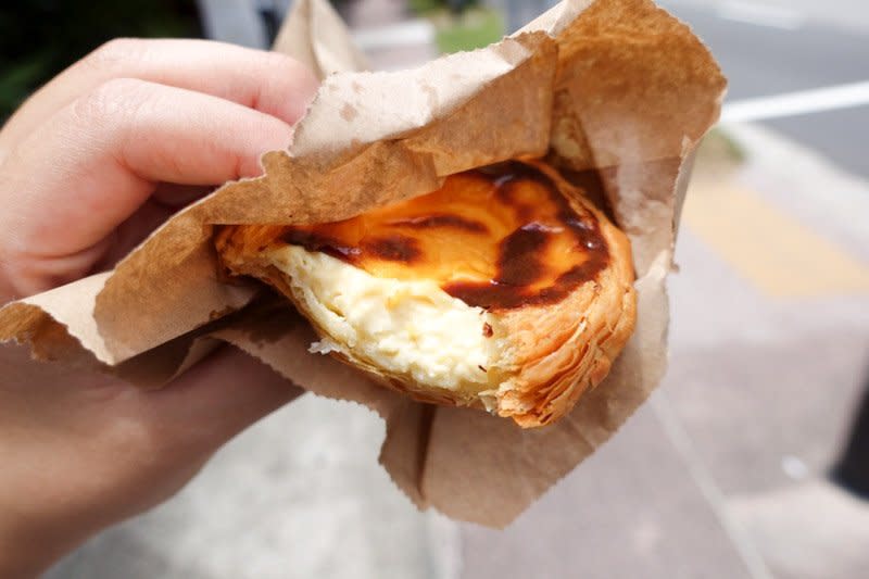 Madeleine's egg tart-bitten into katong east coast