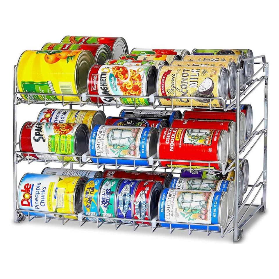 6) Stackable Can Rack