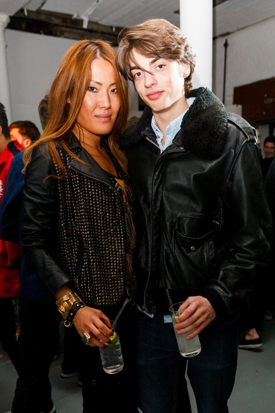 Bailey with his ex wife Mimi Nishikawa in 2015 (Getty Images for Converse)