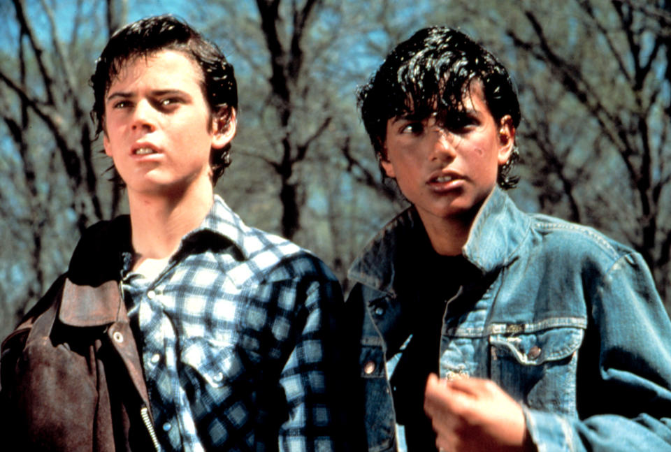 C. Thomas Howell and Macchio in Francis Ford Coppola's The Outsiders. (Photo: Courtesy Everett Collection)