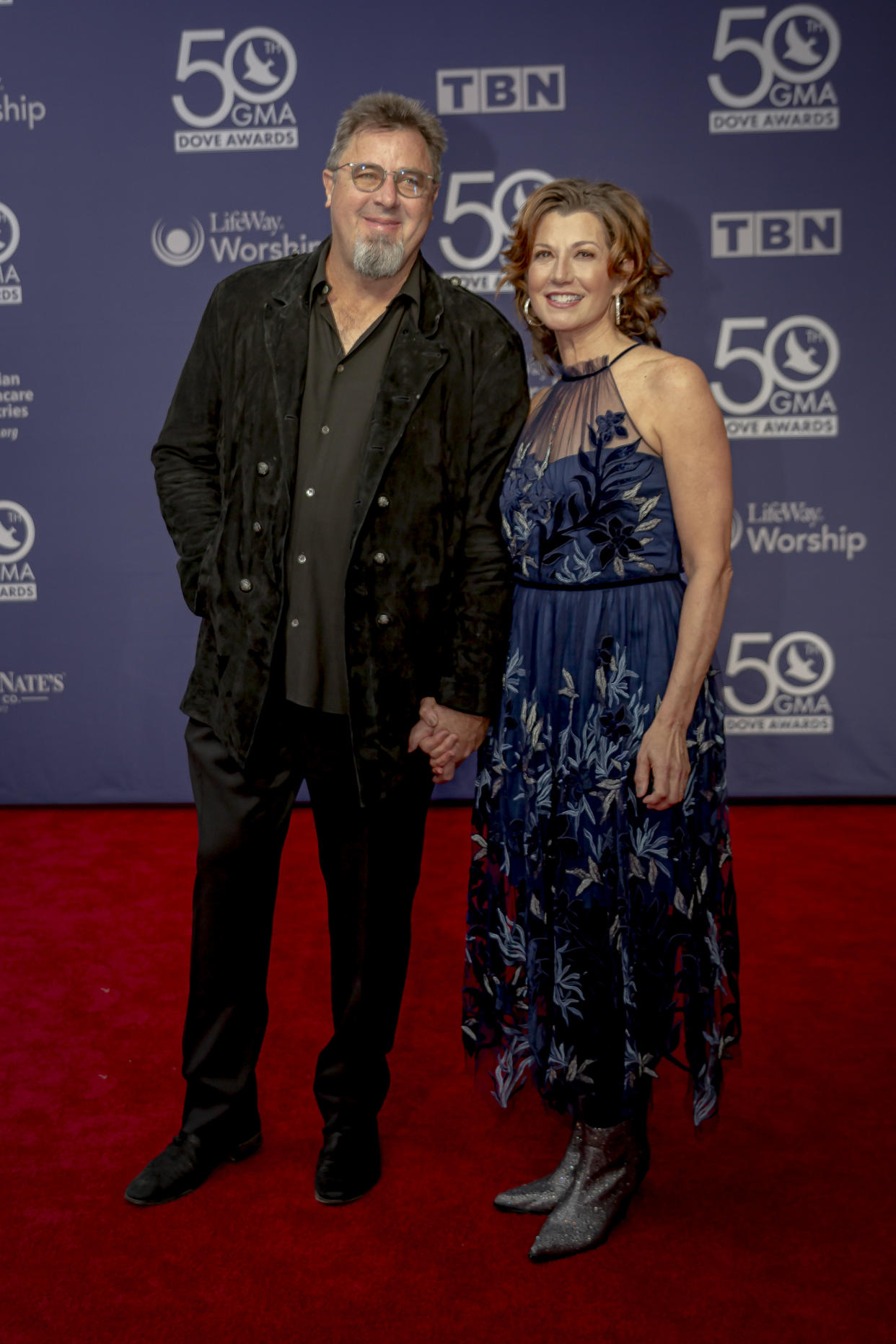 Vince Gill and Amy Grant married in 2000. (Photo: Annette Holloway/Icon Sportswire via Getty Images)