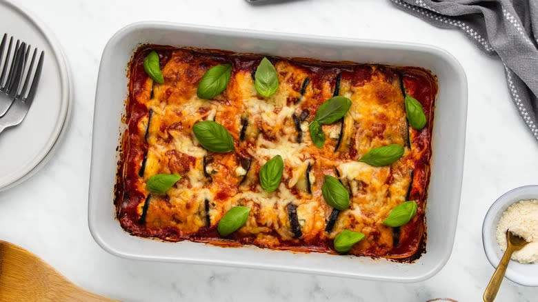 Baked Eggplant Rollatini