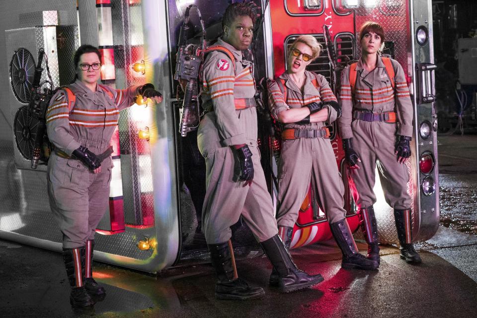 The Ghostbusters all-female cast