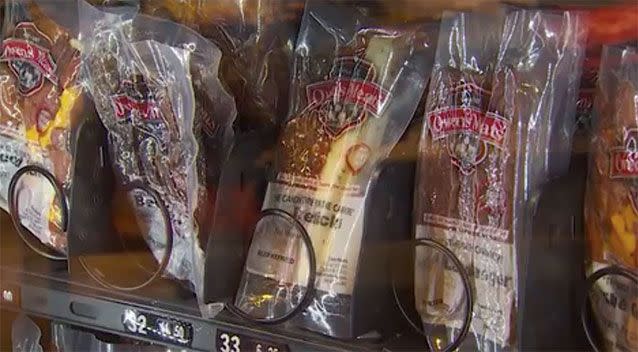 Meat has made its way to the vending machine at Nordstrom. Source: King5.com