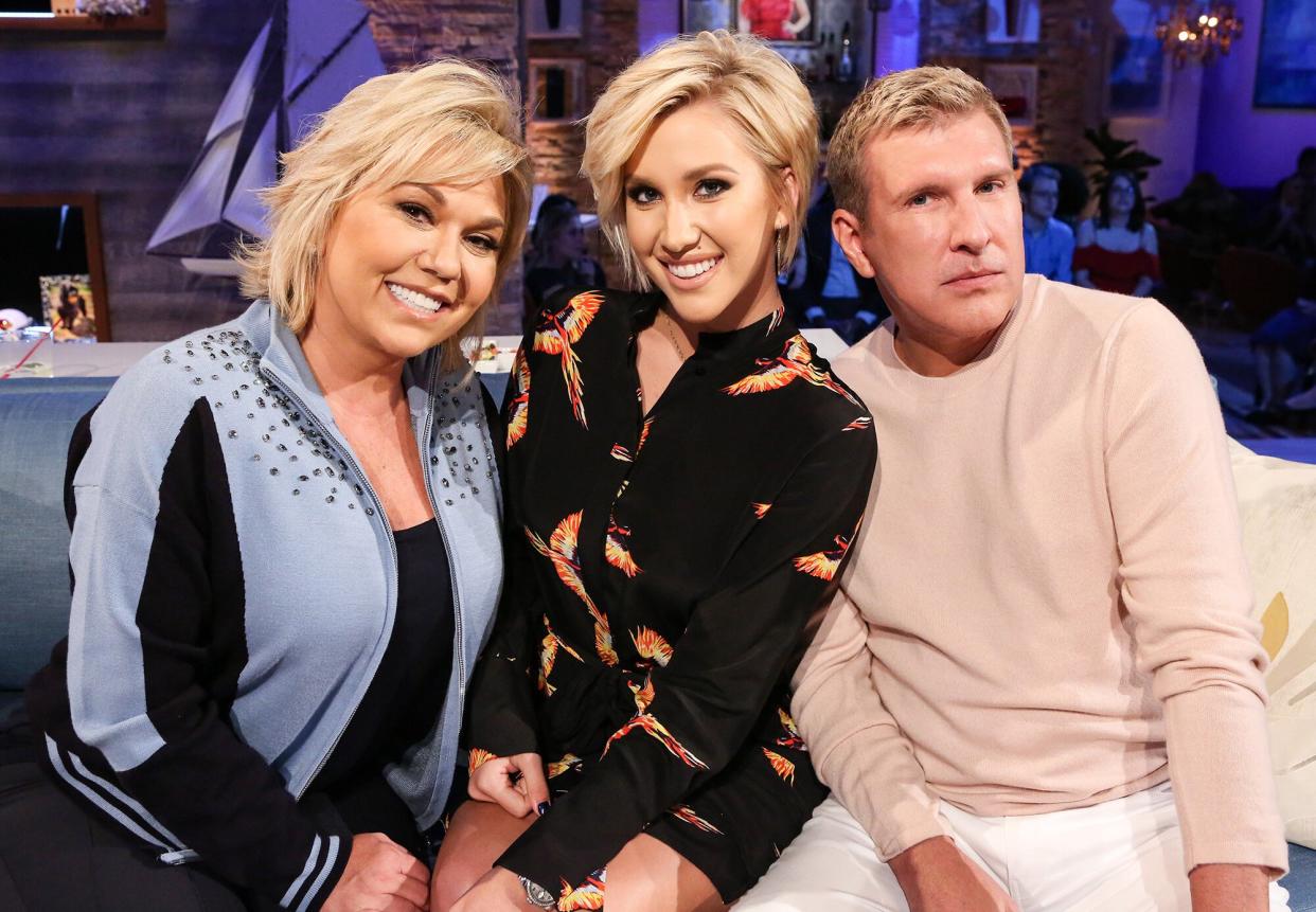 Julie Chrisley, Savannah Chrisley, Todd Chrisley