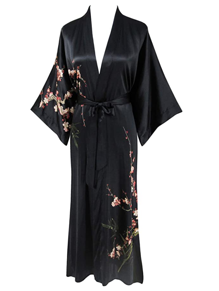 Ledamon Women's Kimono Long Robe