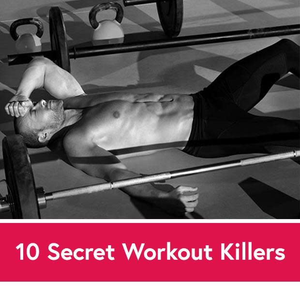 10 Ways You're Sabotaging Your Workouts
