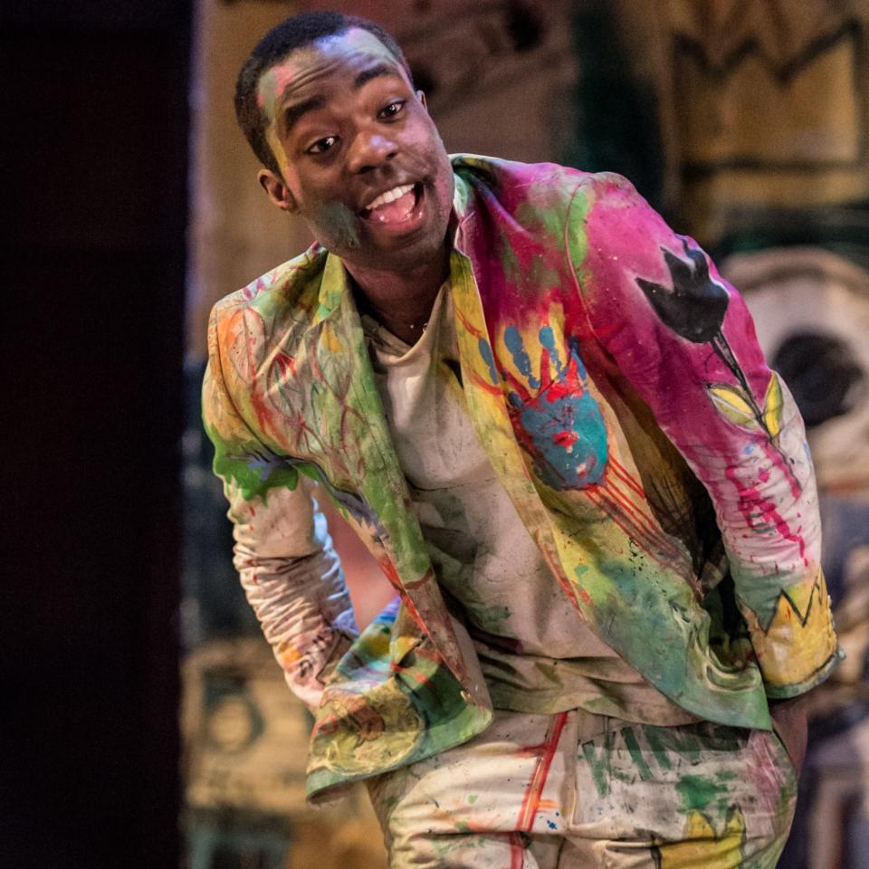 Essiedu transformed the graffiti artist Hamlet into a cocky, lovable and idealistic man