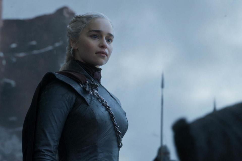 Clarke as Daenerys (HBO via AP)