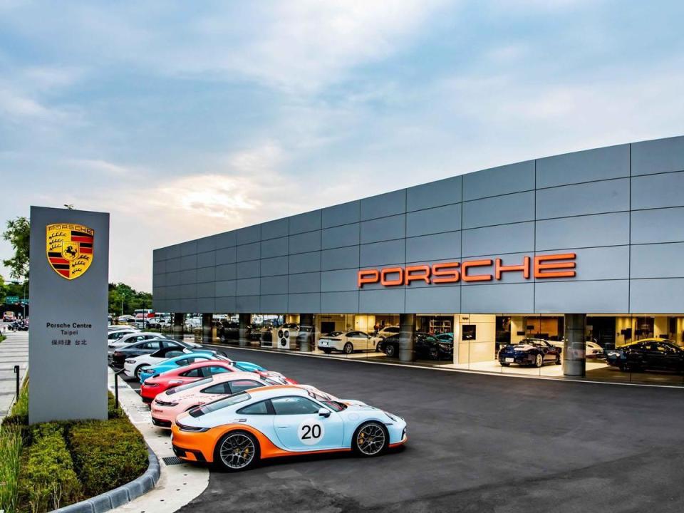 台灣保時捷全台首座以「Destination Porsche」概念打造的台北保時捷中心。