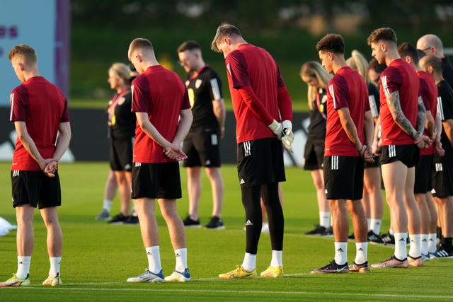 Wales Media Session and Training – FIFA World Cup 2022 – Al Sadd Training Centre – Sunday November 27th