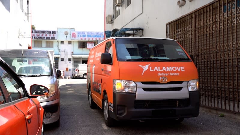 Lalamove has a wide range of delivery fleet across Klang Valley, Penang and Johor. — Picture courtesy of Lalamove