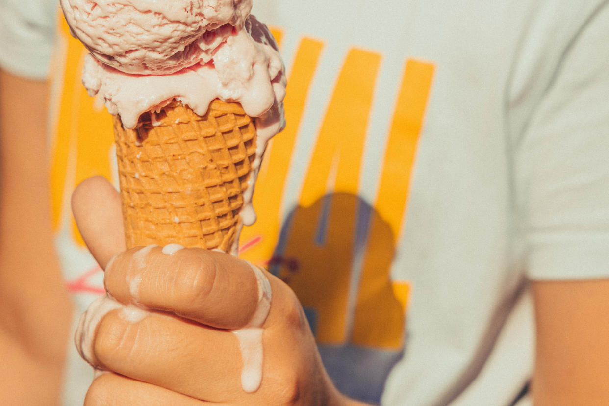 Im Sommer schmilzt Eis schnell dahin - zumindest noch! (Symbolbild: Getty Images)