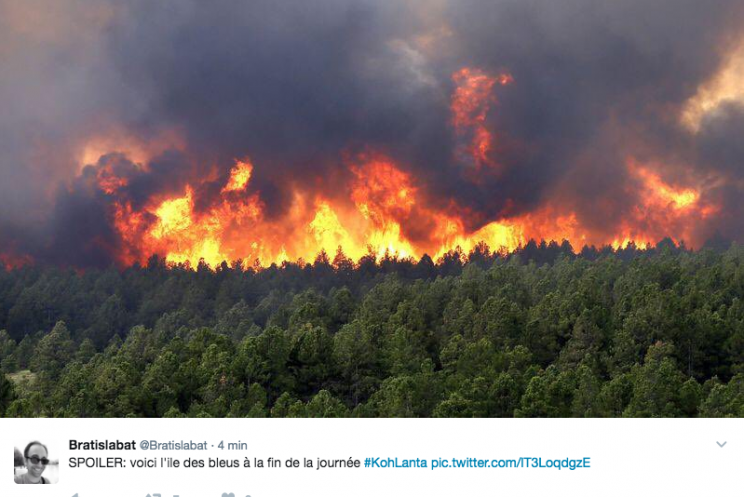 Le feu pour les bleus !!