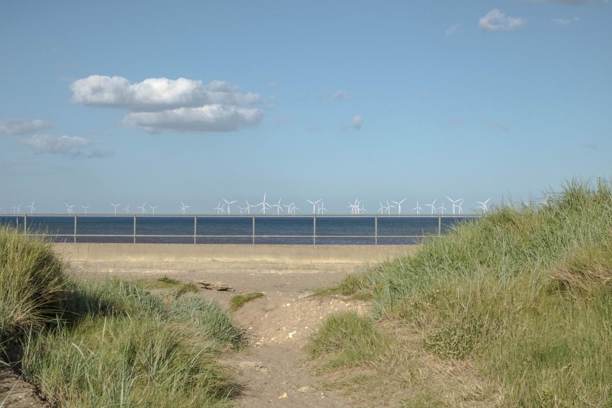 Skegness beach