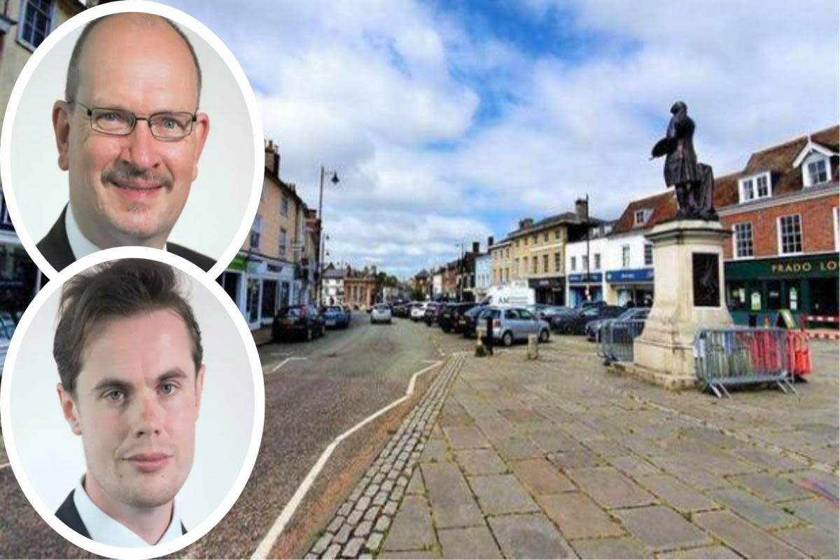 Suffolk County Council Labour Group has hit out at a move to cancel a parking closure trial in Sudbury <i>(Image: Newsquest/SCC)</i>