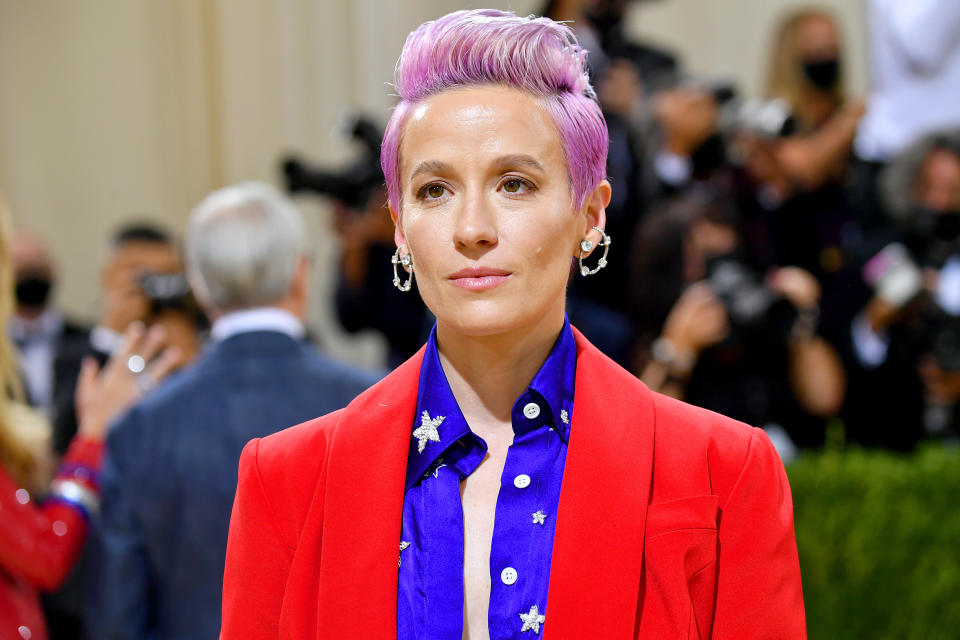 Megan Rapinoe at the Met Gala.