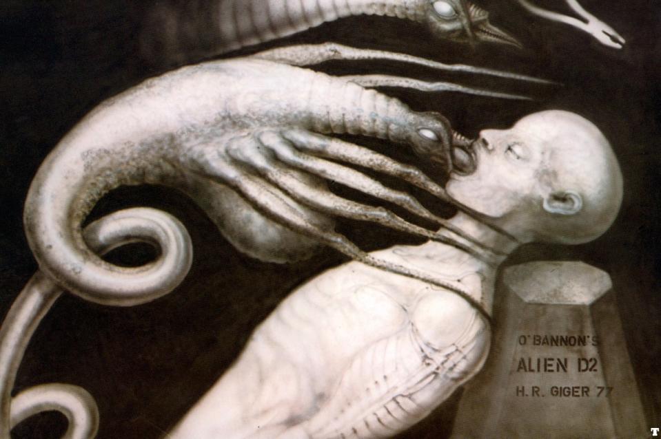 Photo credit: HR Giger / Titan Books (The Alien Archive)