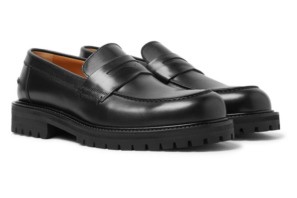 Mr P. Jacques Leather Penny Loafers