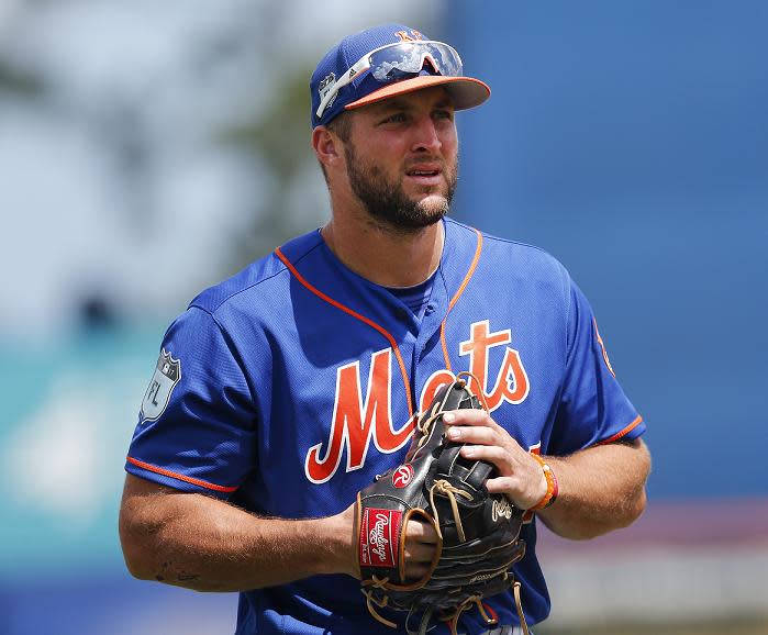 Tim Tebow has proven to be a big draw in the minor leagues. (AP)