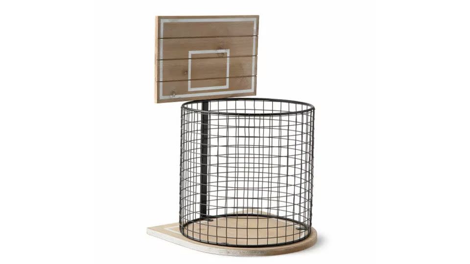 Basketball Wastebasket - Uncommon Goods