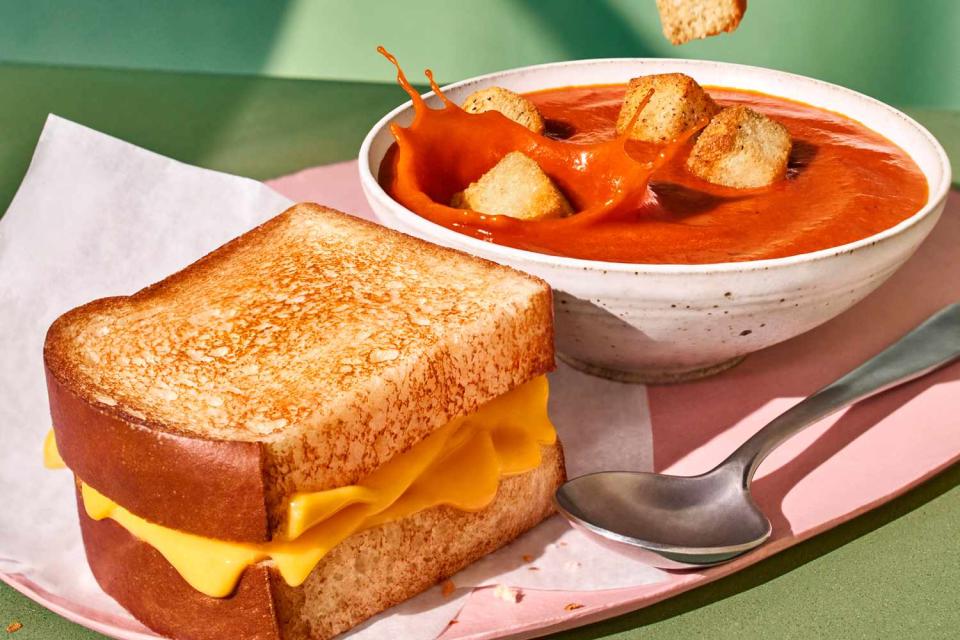 <p>Panera             </p> panera sandwich and soup