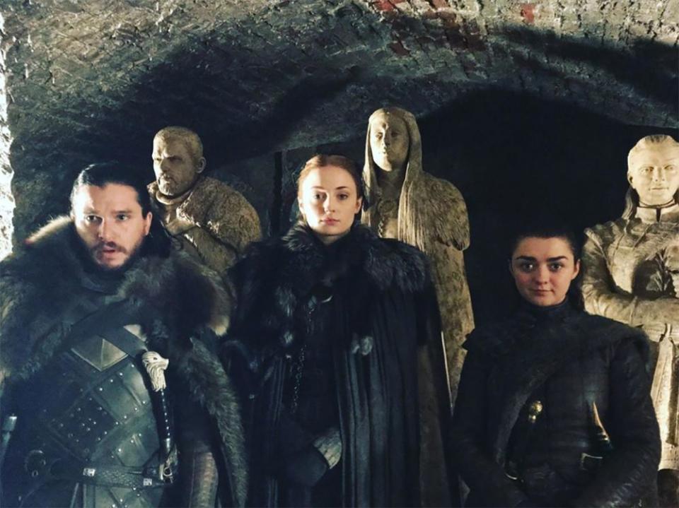 Sophie Turner on Game of Thrones | Sophie Turner/Instagram