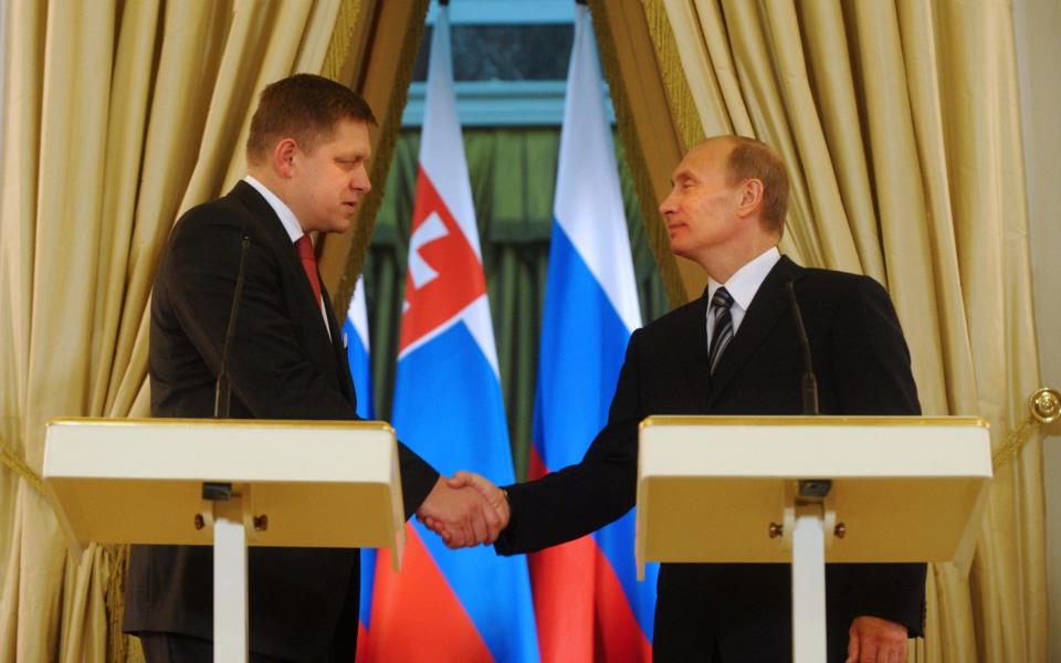 Robert Fico and Putin