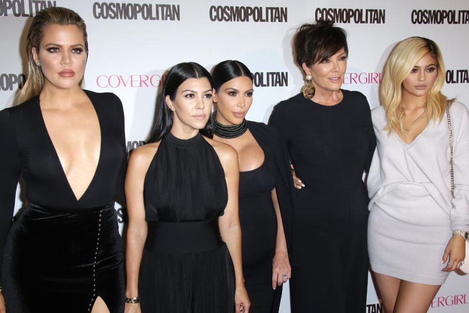 Kris Jenner, Kourtney Kardashian, Kim Kardashian, Khloe KardashianCosmopolitan Magazine's 50th Birthday Celebration, Los Angeles, America - 12 Oct 2015