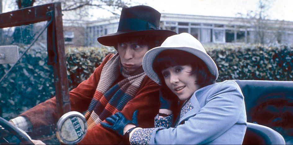 The fourth Doctor and Sarah Jane Smith in 'Doctor Who'