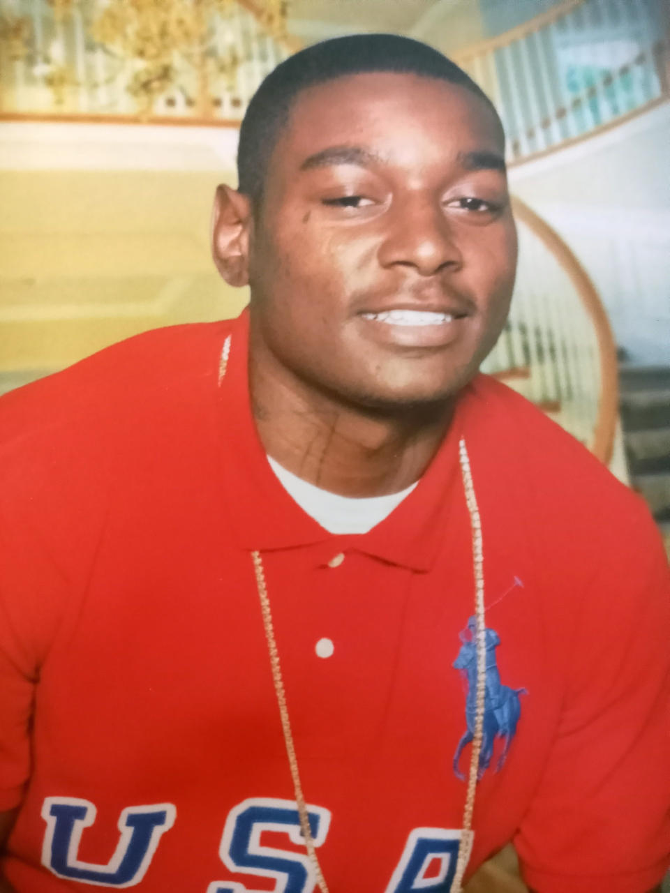 This undated photo provided by the family in August 2021 shows shooting victim Safarian Herring of Chicago. Samona Nicholson, Herring’s mother, said he once studied at Le Cordon Bleu culinary school, and dreamed of starting a food-truck business. Two weeks before being fatally shot in May 2020, he had survived a shooting at a bus stop. Nicholson, who called her son "Pook," arranged for him to stay with a relative where she thought he’d be safe. (Courtesy of Samona Nicholson via AP)