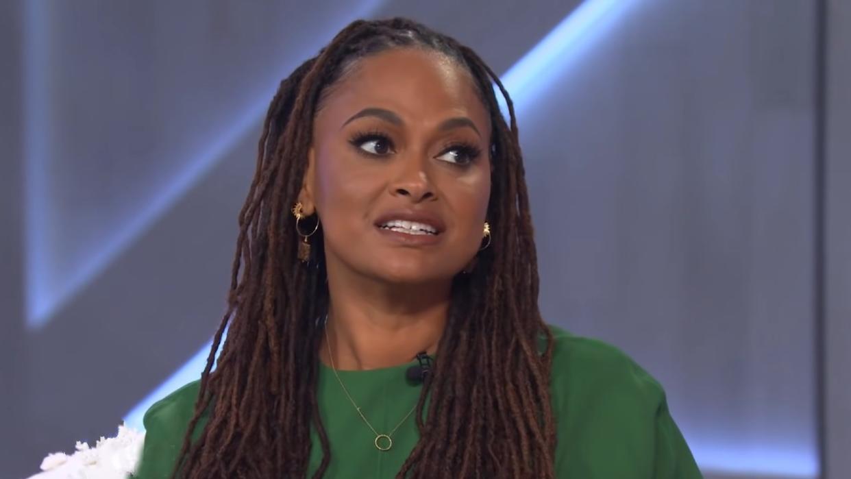  Ava DuVernay being interviewed on The Kelly Clarkson Show. 