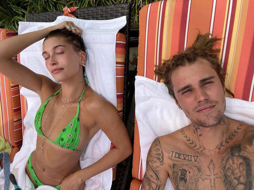 Hailey and Justin Bieber