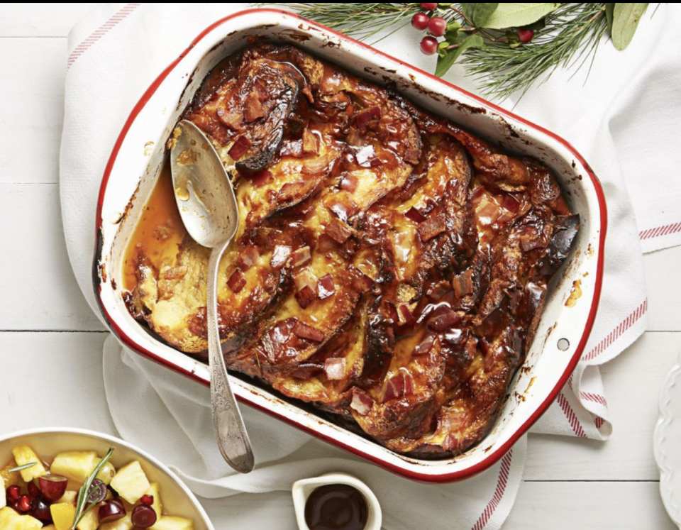 Bacon French Toast Bake