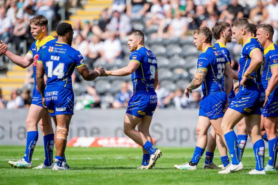 Warrington Wolves return to action against Huddersfield Giants on Friday <i>(Image: SWPix.com)</i>