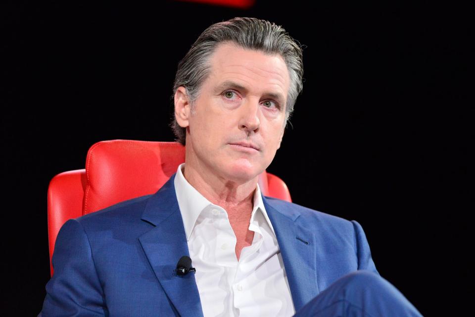 Governor of California Gavin Newsom speaks onstage during Vox Media's 2022 Code Conference - Day 2 on September 07, 2022 in Beverly Hills, California.