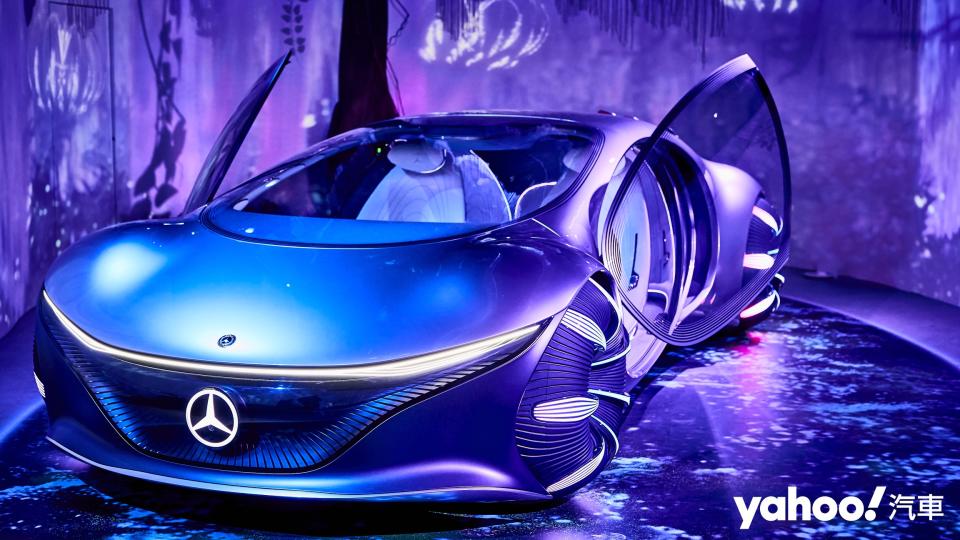 Mercedes-Benz VISION AVTR化身降世！以概念揭示人機生態的未來？