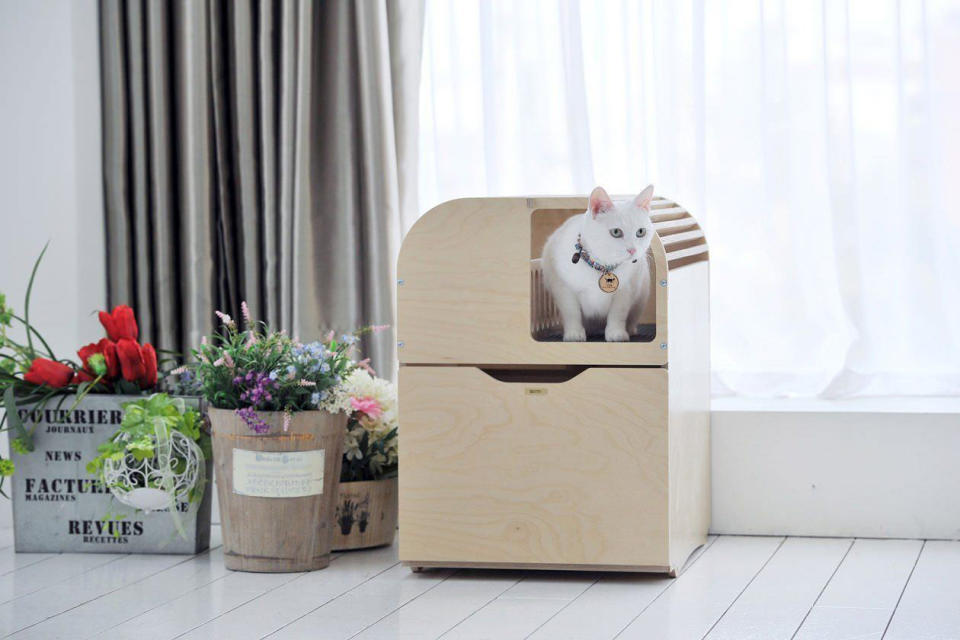 10 Modern Cat Litter Boxes That Hide in Plain Sight