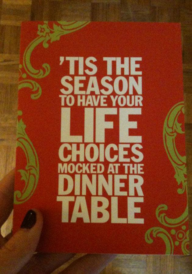 The most accurate Christmas card