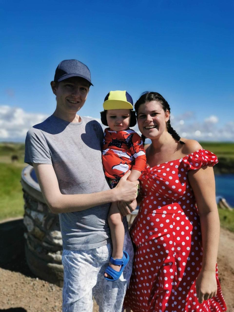 Becky and Jack, pictured with their son Albert, can recite all the Lord of the Rings films word for word (Collect/PA Real Life)