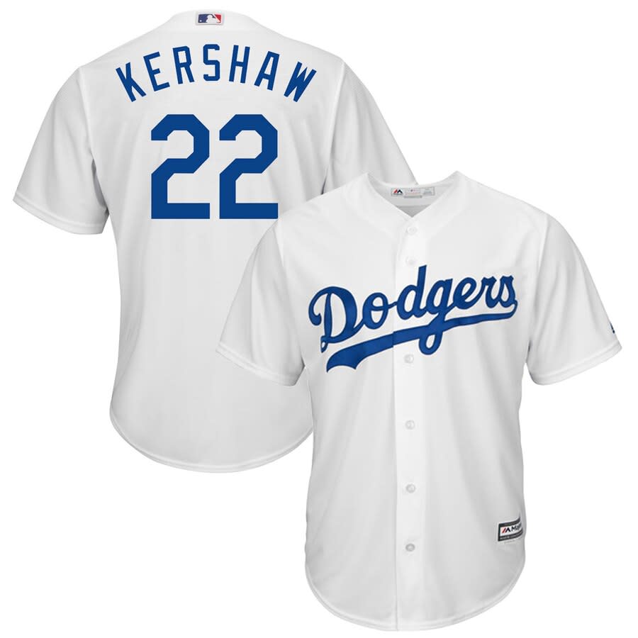 Kershaw Dodgers Cool Base Player Jersey